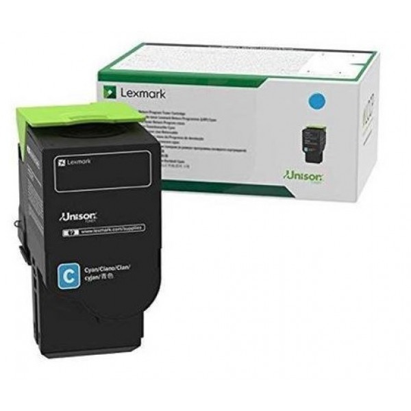 Заправка картриджа LEXMARK CS421, CX421, CX522 синый 78C0X20