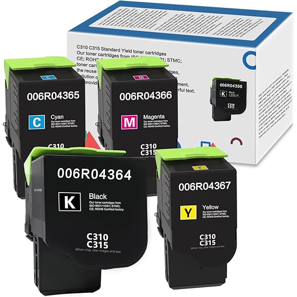 Заправка картриджа XEROX C310, C315 синий 006R04365