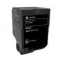 Заправка картриджа LEXMARK CS421, CX421, CX522 чёрный 78C0X10